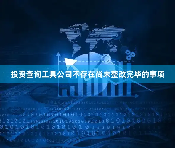 投资查询工具公司不存在尚未整改完毕的事项